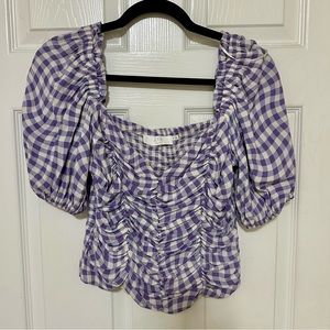 ASTR checkered top